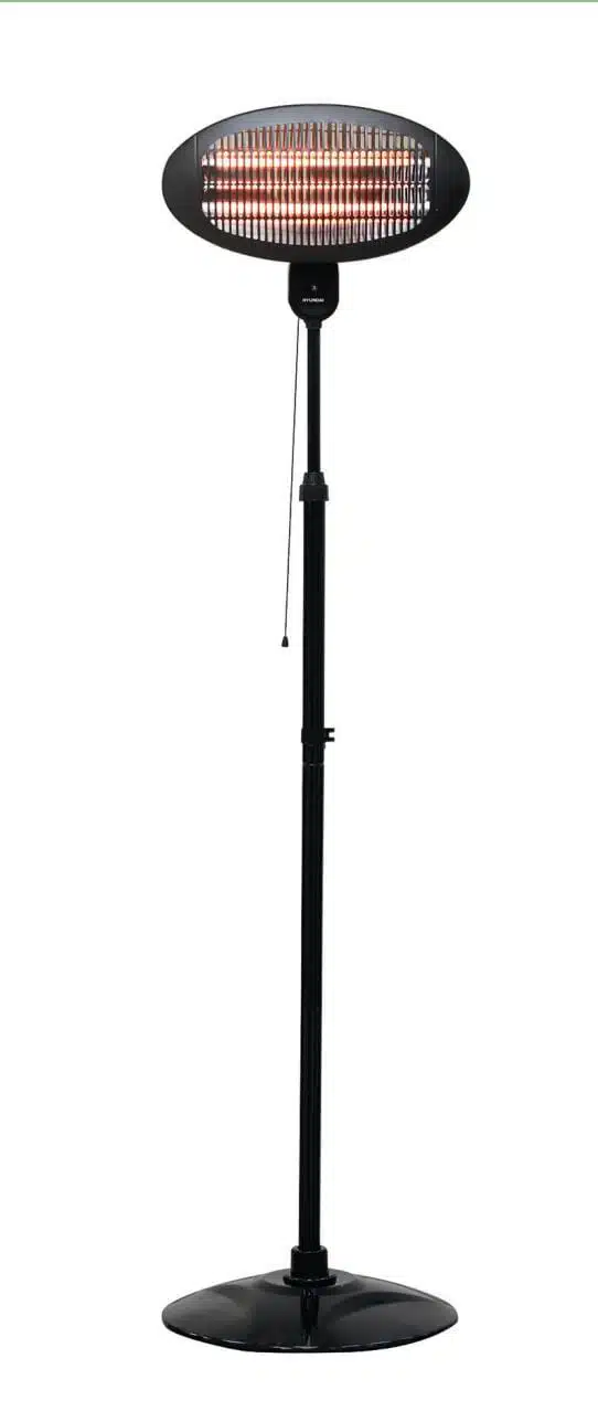 תנור עמוד קוורץ IP34 2000W 3X דגם HAH-2070B מבית Semicom