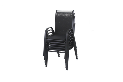סט 6 כסאות רשת לגינה / מרפסת דגם CHAIR6B מבית Playa