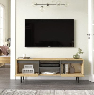 מזנון טלוויזיה מעוצב דגם Coral-AR1 מבית HOMAX