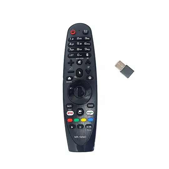 שלט לטלויזיה חכמה MR18/600 LG עם לחצן נטפליקס ואמאזון