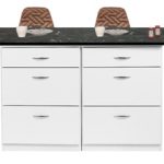 טופ דמוי שיש שחור