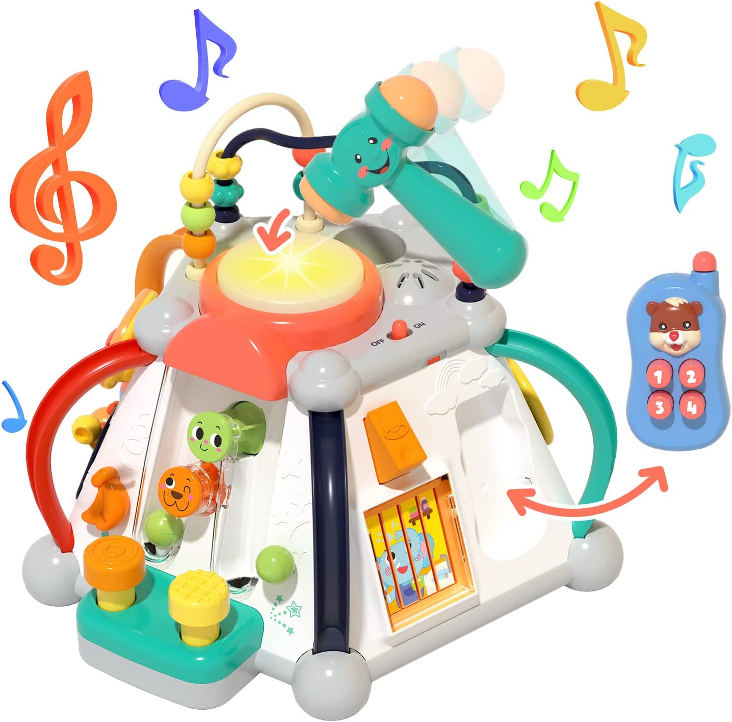 תיבת פעילות - Activite Pyramid מבית Hola Toys