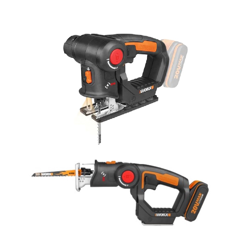 מסור אנכי/חרב דגם WX550.9 - גוף בלבד! מבית WORX