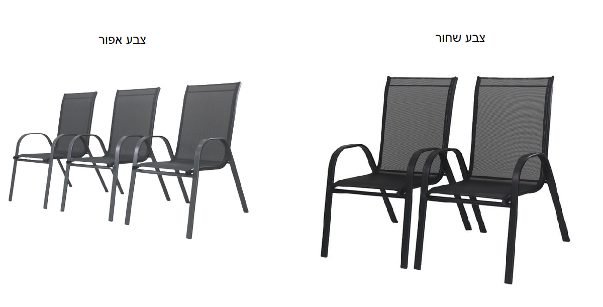 סט פינת אוכל הכולל שולחן ו-4 כסאות דגם ברצלונה מבית PLAYA