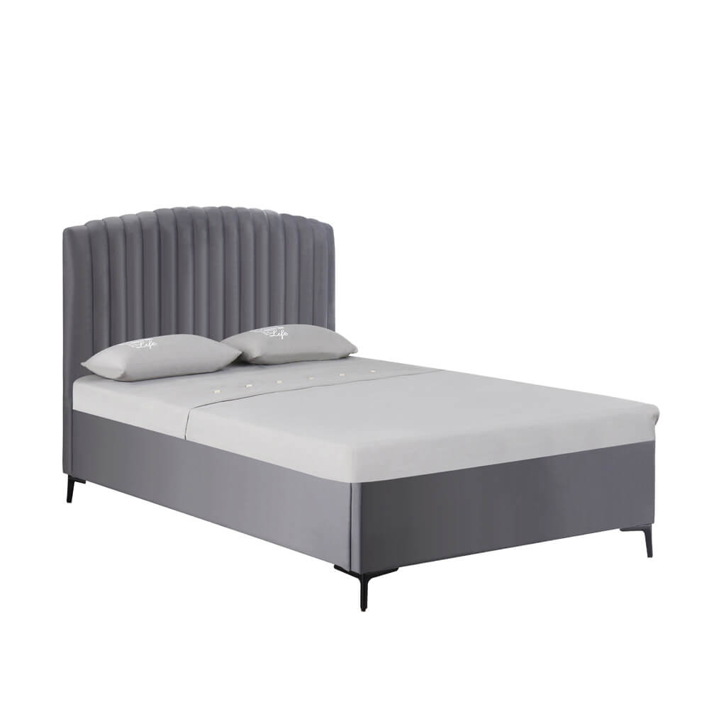 מיטה רחבה 120/190 ס"מ עם ארגז מצעים דגם גילי מבית HOME DECOR