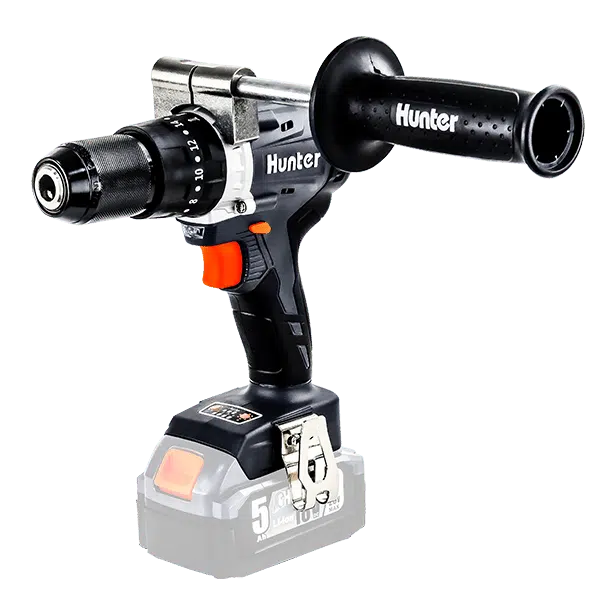 מברגה רוטטת/קודחת BrushLess 18V HD - גוף בלבד דגם 100315-001 מבית Hunter מברגה רוטטת/קודחת BrushLess 18V HD - גוף בלבד דגם 100315-001 מבית Hunter