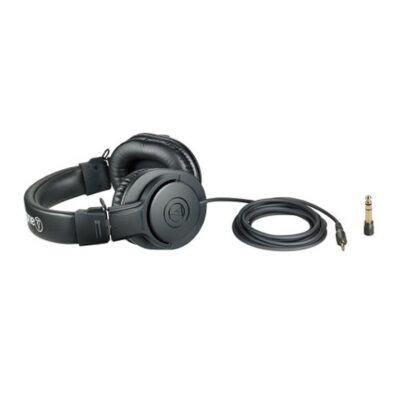 אוזניות מוניטור אולפן מקצועיות דגם ATH-M20x מבית Audio Technica