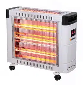 תנור חימום קוורץ 4 גופי חימום 2400W דגם 600701-002 מבית Arrow תנור חימום קוורץ 4 גופי חימום 2400W דגם 600701-002 מבית Arrow