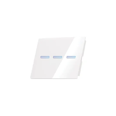 מתג חכם לתאורה 3 מפסקים (גוויס 3 מקום) דגם SW-3GEV3 מבית Semicom Smart