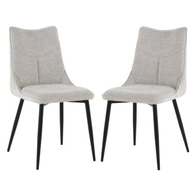 זוג כסאות מעוצבים לפינת אוכל דגם דקל מבית HOME DECOR