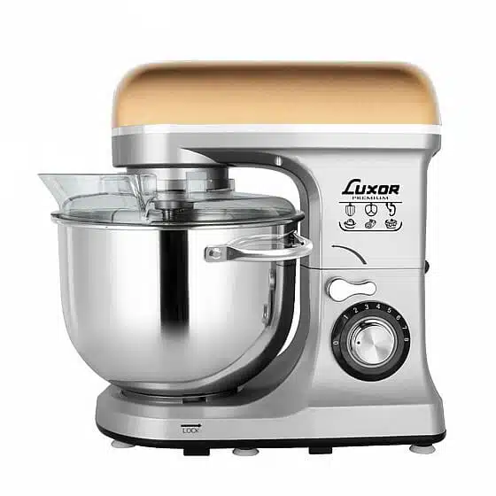 מיקסר מקצועי 7 ליטר 1500W וו לישה כפול דגם PREMIUM AHY7 מבית LUXOR