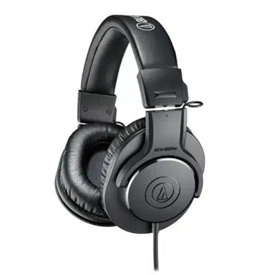 אוזניות מוניטור אולפן מקצועיות דגם ATH-M20x מבית Audio Technica