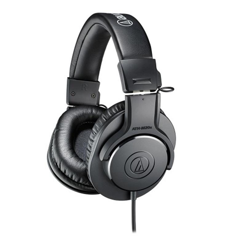 אוזניות מוניטור אולפן מקצועיות דגם ATH-M20x מבית Audio Technica אוזניות מוניטור אולפן מקצועיות דגם ATH-M20x מבית Audio Technica