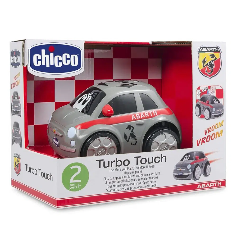 מכונית מיני טורבו פיאט – Turbo Touch Fiat 500 Abarth מבית