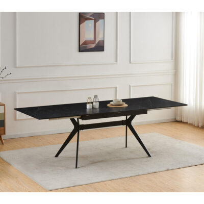 שולחן אוכל נפתח 1.4-2.4 מ' דגם סנטוריני מבית HOME DECOR