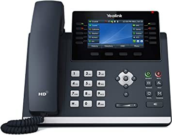 טלפון משרדי עם צג צבעוני דגם T46U מבית Yealink טלפון משרדי עם צג צבעוני דגם T46U מבית Yealink