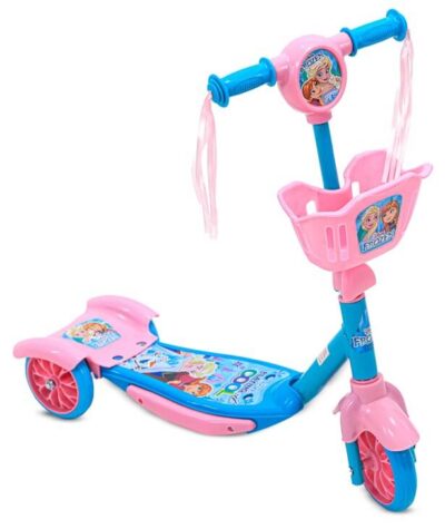 קורקינט 3 גלגלים אנה ואלזה בעיצוב מדליק מבית Disney