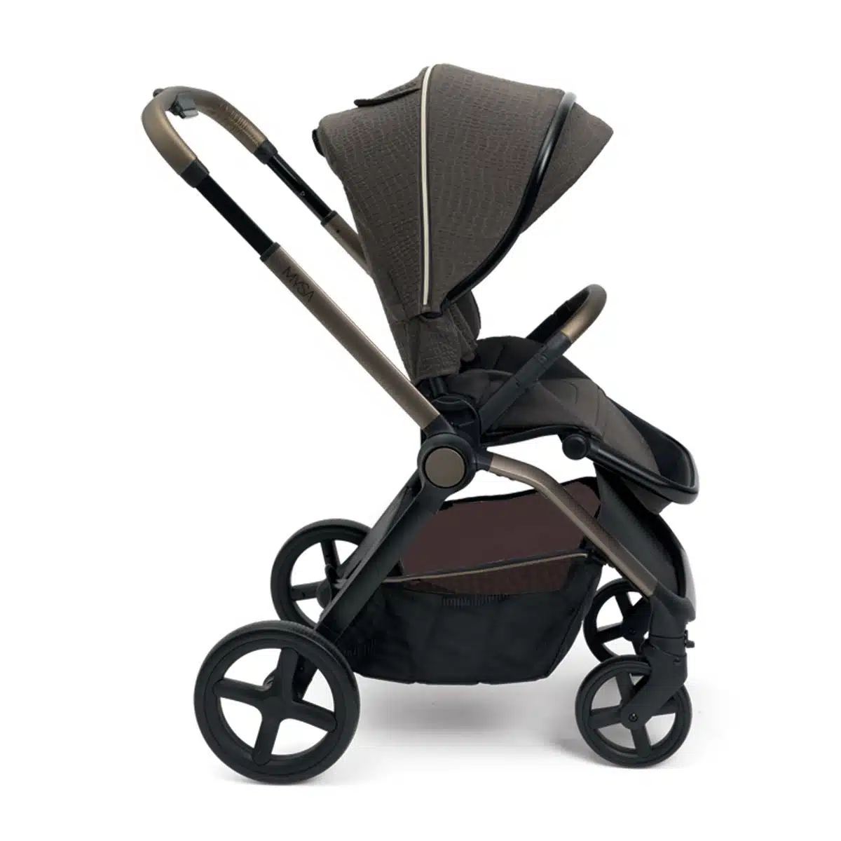 עגלה משולבת סל שכיבה מיסה ברונזה ליזרד - Mysa Stroller Bronze Lizard RE_LUX מבית Chicco