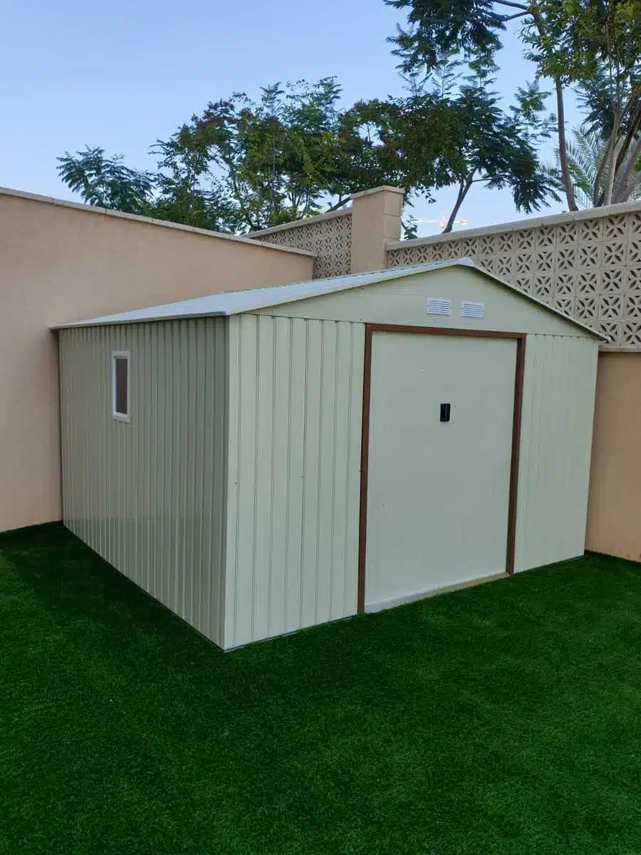 מחסן מתכת פרמיום דגם 3.40X3.82 Garden Top T1112 מחסן מתכת פרמיום דגם 3.40X3.82 Garden Top T1112