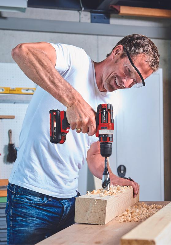 סט 2 כלים נטען - מברגת/מקדחה 18V ופטישון 18V דגם 2LD מבית EINHELL