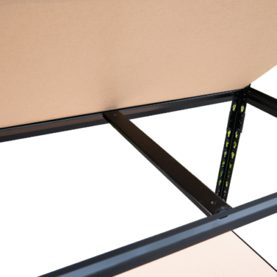כוננית מתכת 4 מדפי ניטים דגם K90404 מבית Garden Top