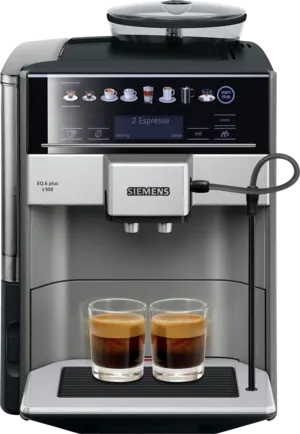 מכונת אספרסו Siemens TE655203RW EQ.6 plus s500 סימנס