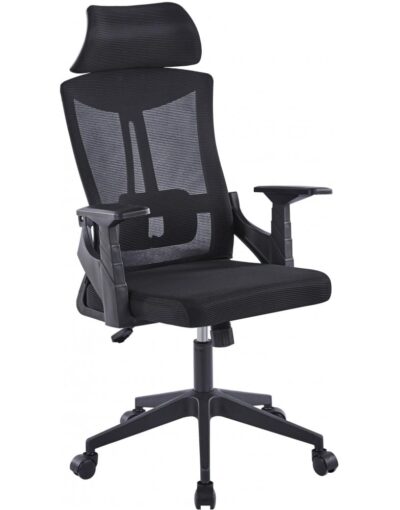 כיסא משרדי עם גב גבוהה ומשענת ראש דגם Honcho מבית S.R