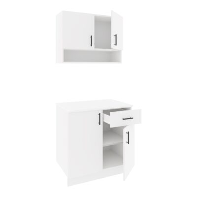 זוג ארונות שרות עליון ותחתון דגם OPERA מבית Tudo Design