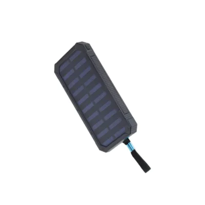 סוללת גיבוי סולארית 10,000MAH עם פנס מבית semicom