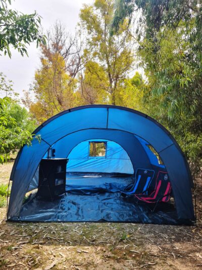 ‏אוהל תעלה משפחתי ‏ל-6 אנשים דגם TUNNEL TENT מבית Camp And Go