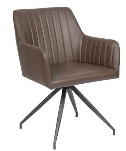 זוג כסאות מעוצבים לפינת אוכל דגם BELLAGIO מבית Brand Direct