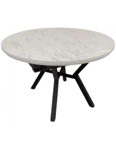 שולחן אוכל עגול נפתח בעיצוב חדשני דגם Moon מבית S.R