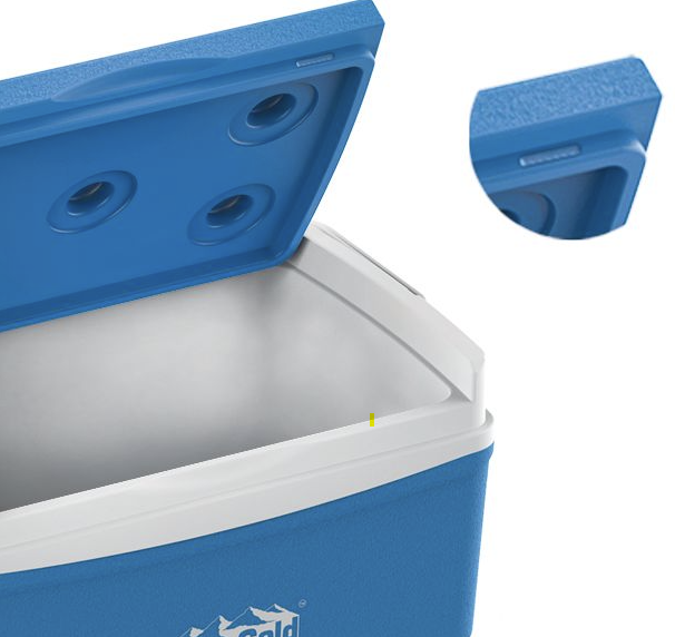 צידנית פרמיום 24 ליטר עם מחזיקי כוסות דגם 10636 מבית KeepCold