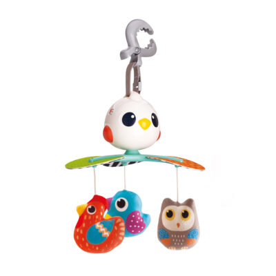 מובייל מוסיקלי ציפורים - Musical Cot Mobile with Bird Toys מבית Hola Toys
