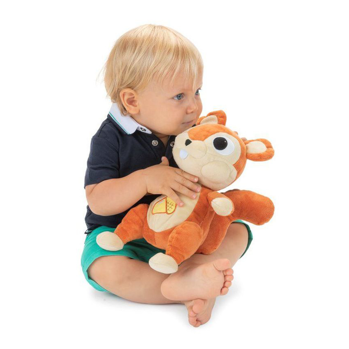 בובת סנאי מנגנת ומאירה Toy MF Squirrel Light&Music