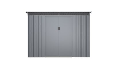 מחסן מתכת סקיילייט במידות 2.61X2.41 דגם SkyD מבית Garden Top