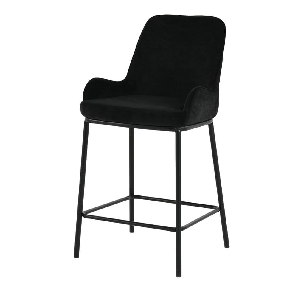 זוג כסאות בר מעוצבים ומרופדים דגם ברק מבית HOME DECOR