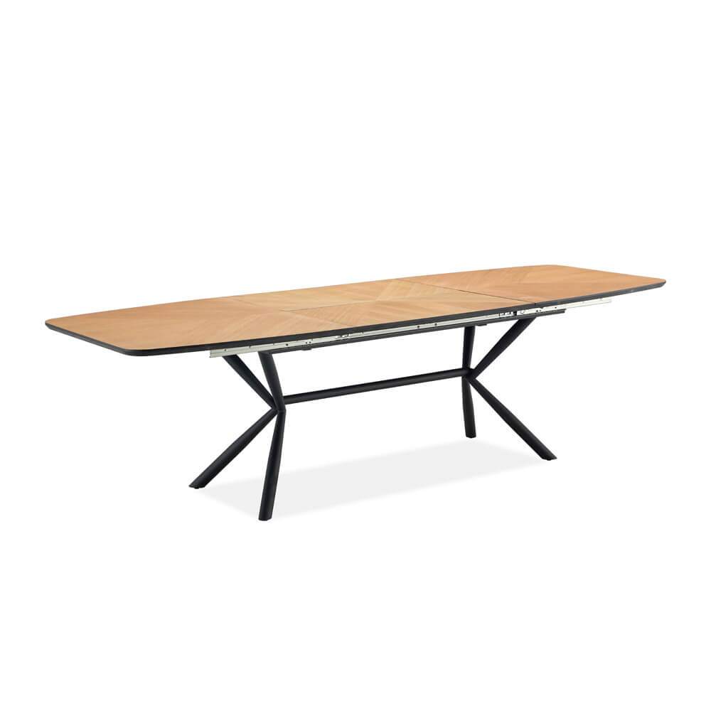 שולחן אוכל נפתח 1.8-2.7 מ' דגם ניקולס מבית HOME DECOR