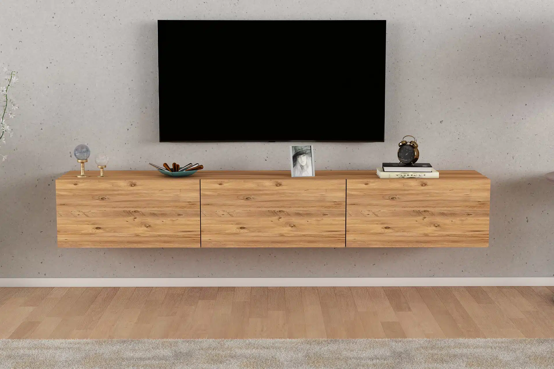 מזנון צף ברוחב 180 ס"מ דגם ANDEY מבית TUDO DESIGN מזנון צף ברוחב 180 ס"מ דגם ANDEY מבית TUDO DESIGN