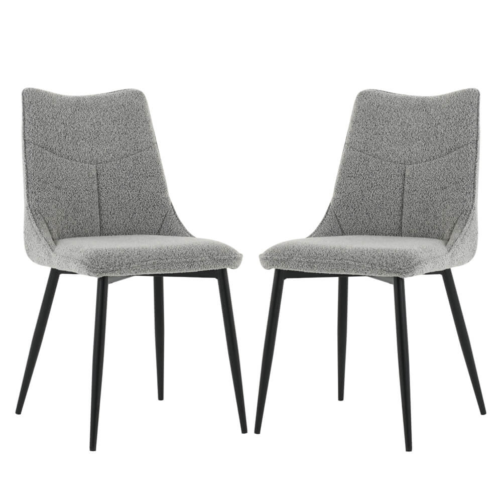 זוג כסאות מעוצבים לפינת אוכל דגם דקל מבית HOME DECOR