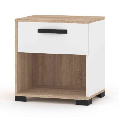 שידת לילה עם מגירה אחת רוחב 50 ס"מ דגם Hermes מבית Tudo Design