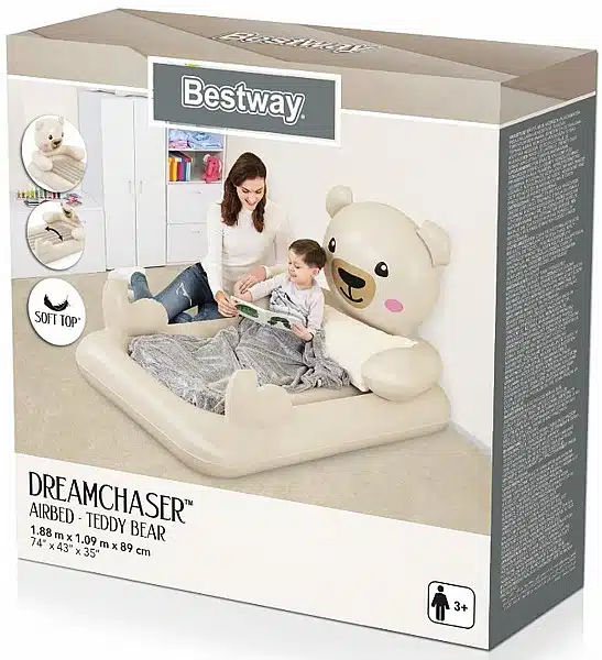 מזרן מתנפח דובי Dream Chaser דגם 67712 מבית BESTWAY מזרן מתנפח דובי Dream Chaser דגם 67712 מבית BESTWAY