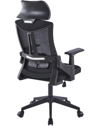 כיסא משרדי עם גב גבוהה ומשענת ראש דגם Honcho מבית S.R