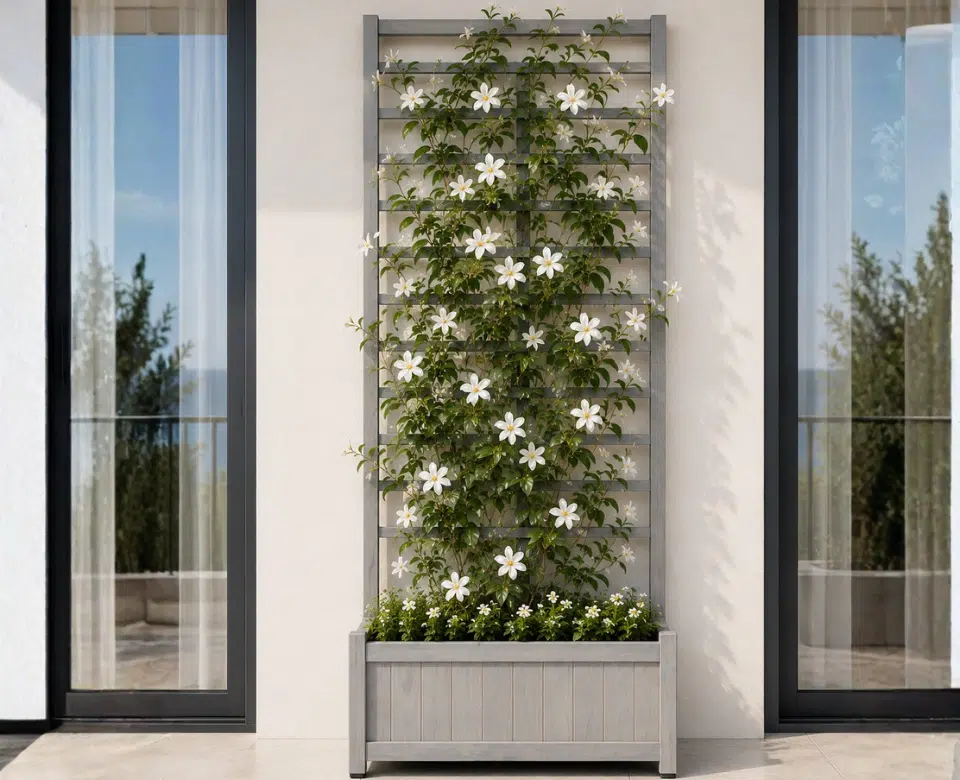 אדנית לצמח מטפס דגם grow מבית Garden Top