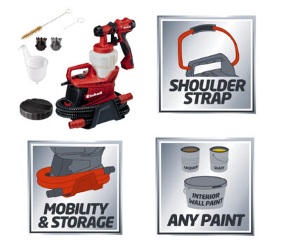 מרסס צבע חשמלי מקצועי 700W דגם TC-SY 700 מבית EINHELL