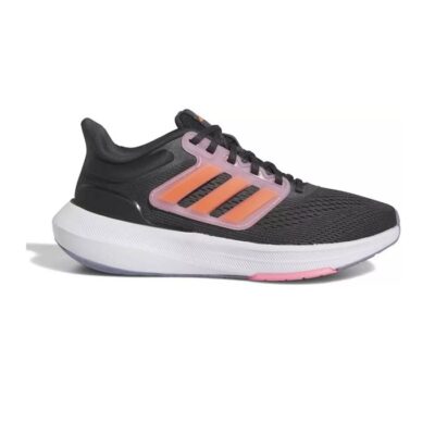 נעלי ריצה לנשים בצבע שחור/ורוד דגם ULTRABOUNCE J מבית ADIDAS