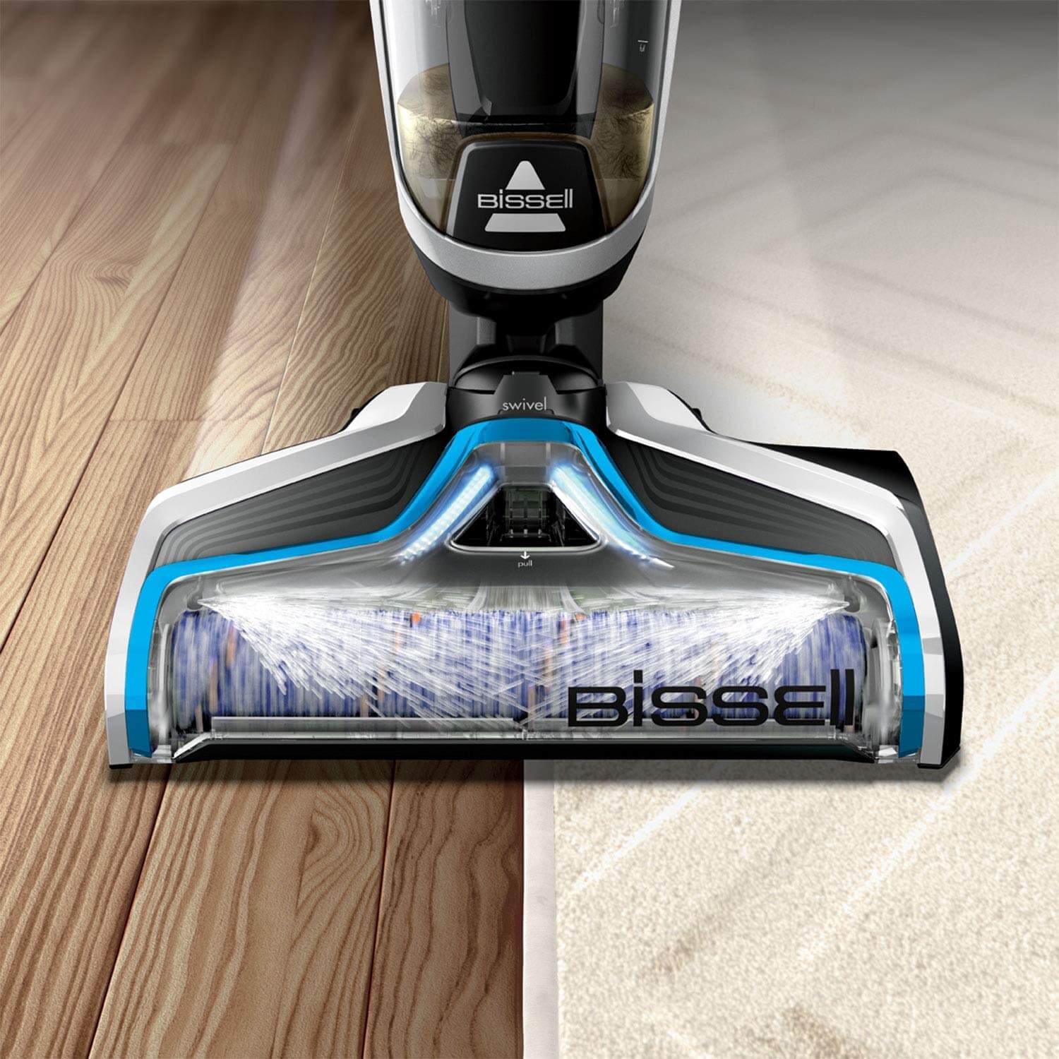 שואב אבק ושוטף רצפות אלחוטי Bissell Crosswave Cordless 2582N