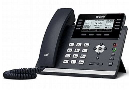 טלפון משרדי IP דגם T43U מבית Yealink