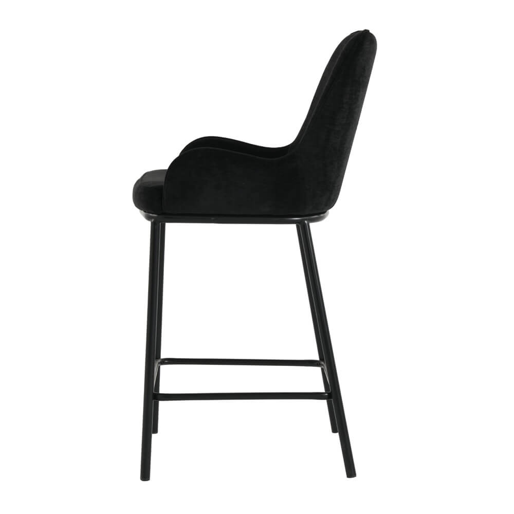 זוג כסאות בר מעוצבים ומרופדים דגם ברק מבית HOME DECOR