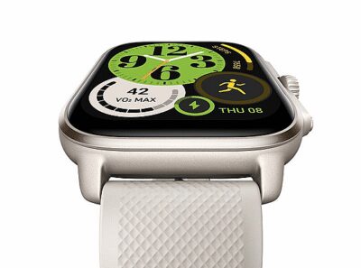 שעון ספורט חכם דגם CHEETAH SQUARE CHAMPAGNE מבית Amazfit
